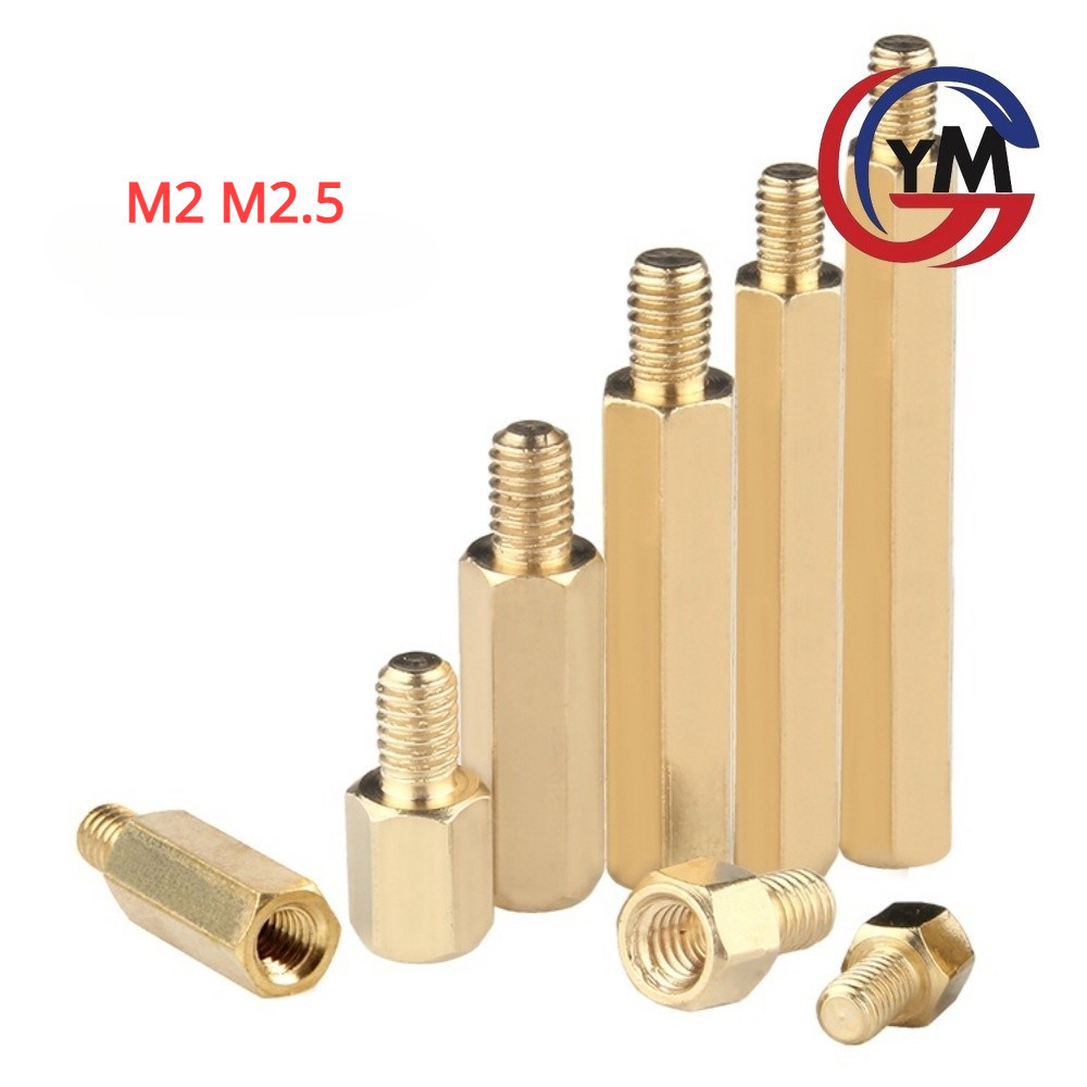 [Ymh1] Trụ Đồng chân đồng Đực Cái, Cái Cái,Cọc đồng đỡ, mạch điện PCB ...