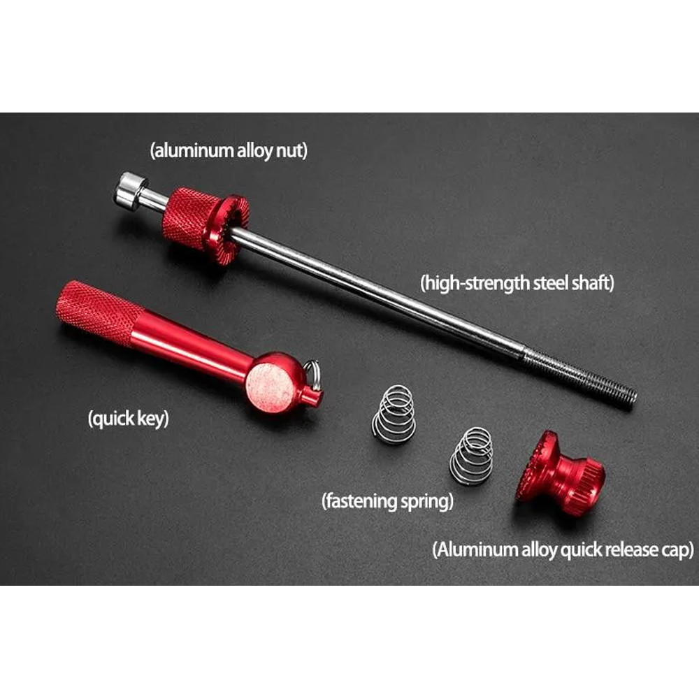 Bộ bánh xe an ninh chống trộm ROCKBROS Bộ tháo nhanh cho phụ kiện xe đạp đường bộ và leo núi