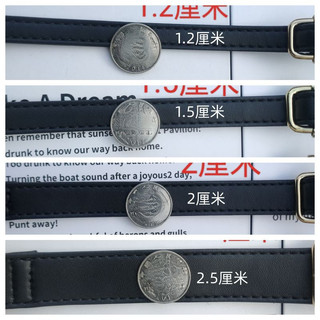 Dây Đeo Túi Xách Bằng Da Màu Đen Dài 70-135cm