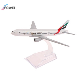 YOWEI Tỉ Lệ 1: 400 Kim Loại Máy Bay Bản Sao Hãng Hàng Không 777 Máy Bay Diecast Mô Hình Máy Bay Hàng Không Sưu Tập Đồ Chơi Cho Bé Trai VN