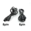 M8 Chống Nước 2 3 4 5 6 8 Pin Xe Đạp Điện Khớp Cắm Kết Nối Xe Tay Ga Phanh Cáp Tín Hiệu Cảm Biến Cho Ebike Dây VNK3