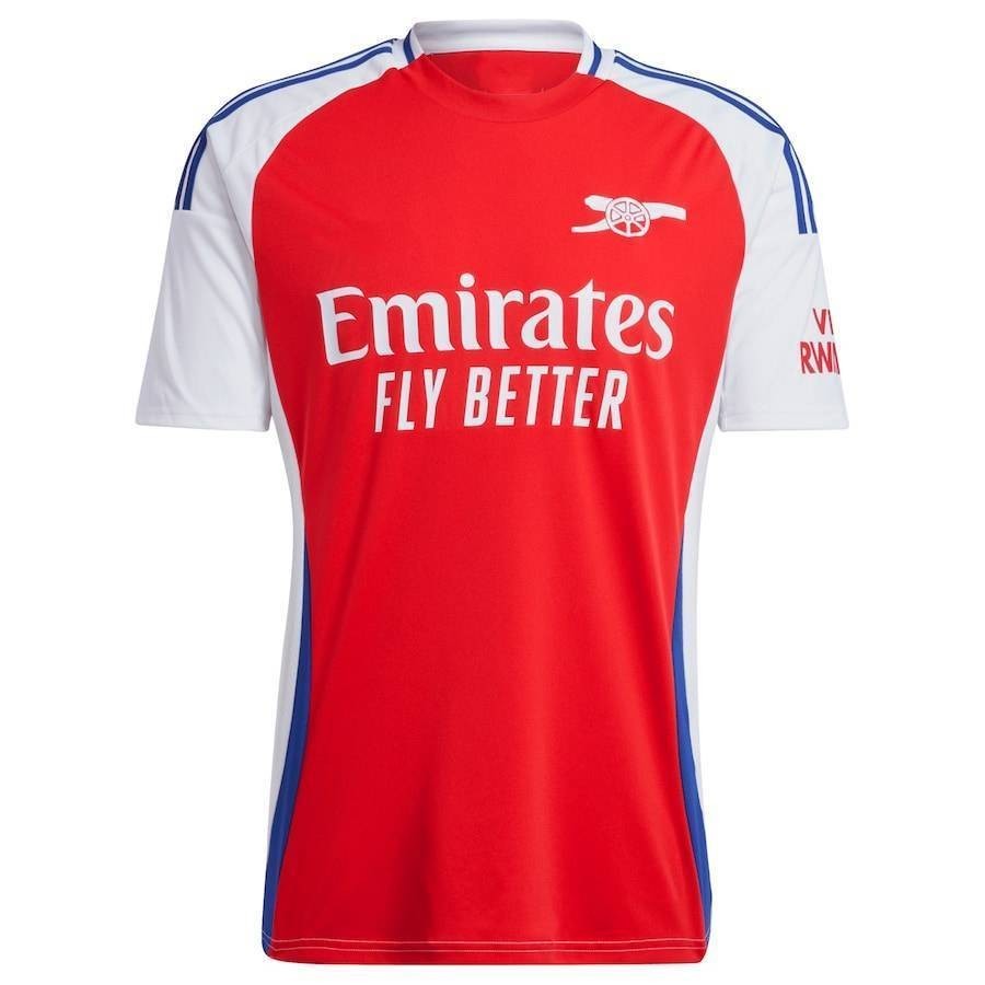 Áo sân nhà Arsenal 2024-2025 cho các cầu thủ Tomiyasu, Smith, Gabriel, Nketiah, và Zinchenko - Phiên bản Plus Size