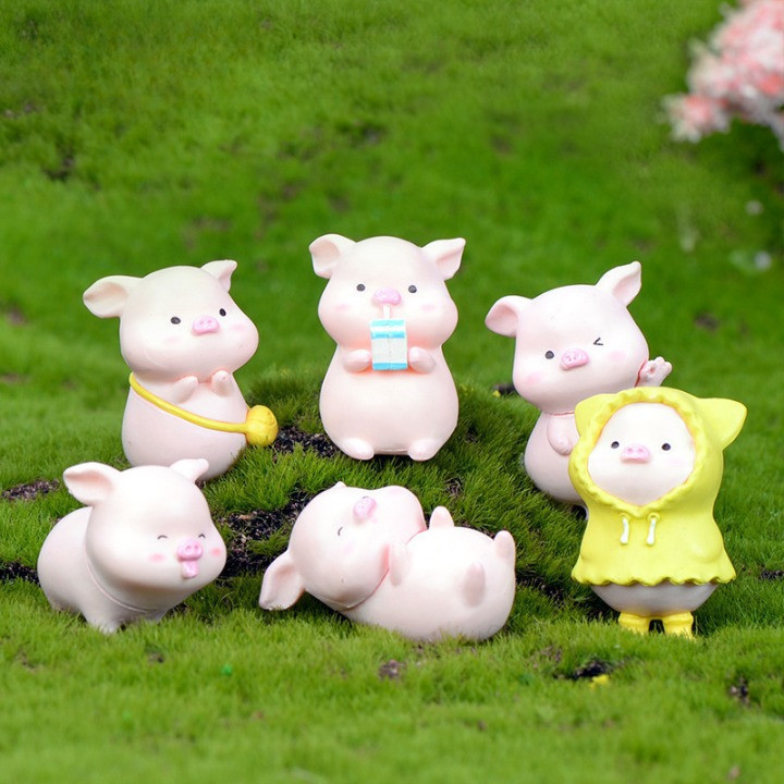 Mô hình heo hồng dễ thương