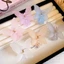 Kẹp Tóc Bướm DELMER, Kẹp Tóc Acrylic Động Vật Mờ Bướm Vuốt Tóc, Phụ Kiện Tóc Phong Cách Ins Hàn Quốc Màu Kẹo Chuối Kẹp Cá Mập Lớn Kẹp Bé Gái
