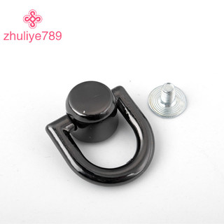 < zhuliye789 > Túi Kim Loại Đinh Tán Khóa Móng Tay Nút Túi Xách Thắt Lưng Móc Treo Da Thủ Công Túi Hành Lý Khóa Tong Snap Phần Cứng Accessorie