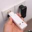 Bộ chuyển đổi phích cắm MONOSTYLE, Ổ cắm tường mở rộng Ổ cắm điện EU, Bộ chuyển đổi ổ cắm 4 trong 1 xoay 180 độ an toàn