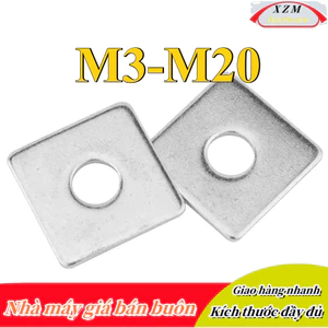 long đền vuông inox 304 M3-M20