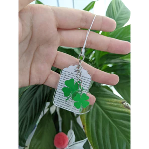 Móc Treo điện thoại Queen of tears móc trong suốt chất liệu Acrylic- Sango