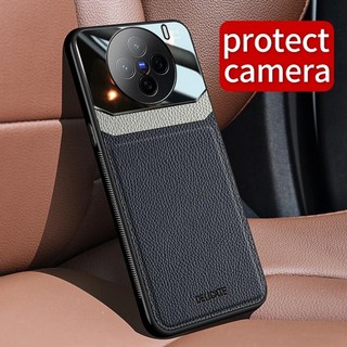 Ốp lưng bằng da Plexglass cho vivo X200 Pro mini Silicon bảo vệ Vỏ điện thoại cứng vivoX200Promini V2419A V2415A V2405A V2405DA