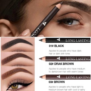 JKDESIGN Brow Pencil, Bút chì kẻ lông mày bằng gỗ lõi cứng, Bút kẻ mắt chống mồ hôi chống thấm nước Hoàn hảo cho lông mày