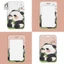 Bộ thẻ Anime Dây buộc gấu trúc dễ thương cho điện thoại di động Dây chìa khóa Thẻ ID Keycord Móc khóa DIY Dây quà tặng mới