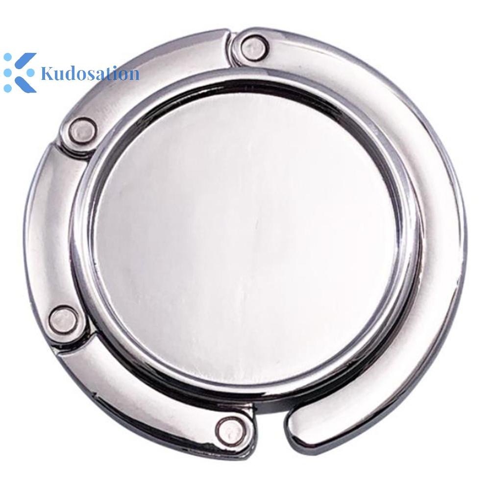 Kudosation 1Pc Di Động Gấp Hợp Kim Ví Túi Xách Túi Móc Treo Móc Treo Bàn Móc