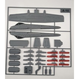 Mô hình kit lắp ráp máy bay cường kích A-10