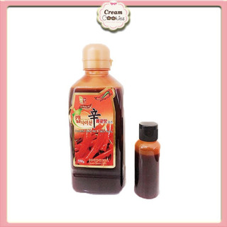 TINH DẦU ỚT CAPSAICIN NẤU MÌ CAY CẤP ĐỘ 7 SIÊU CAY NHẬP KHẨU HÀN QUỐC CHAI CHIA NHỎ 50G
