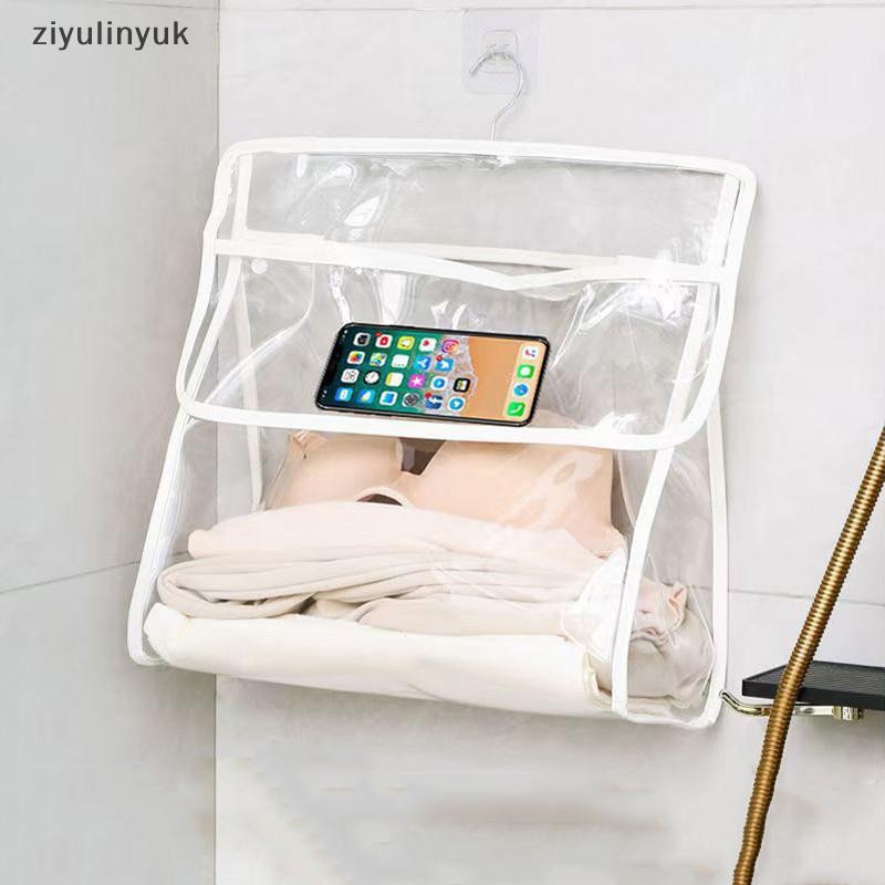 Ziyulinyuk Túi Phòng Tắm Chống Thấm Nước Điện Thoại Di Động Quần Áo Túi Bảo Quản Mỹ Phẩm Túi Giặt Trong Suốt EN