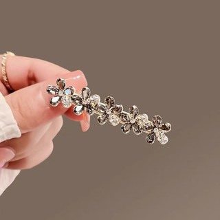 Mauropoli [Sẵn Sàng] Mori Phong Cách Hoa Nổ Kẹp Tóc Gãy Mỏ Vịt Kẹp Tóc Mũ Đội Đầu Hàn Quốc Giả Tinh Tế Pha Lê Kẹp Tóc Nữ Kẹp Bên