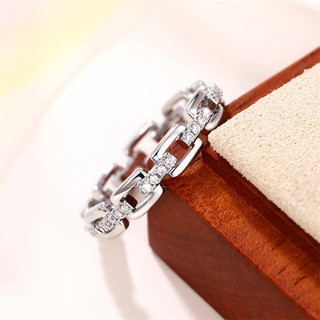Nhẫn Zircon Bạc S925 Trang Sức Thời Trang Đơn Giản Quà Tặng Nữ