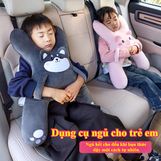 Gối ô tô trợ lý ngủ ô tô gối ngủ ô tô phụ nữ và trẻ em phổ thông chống nghẹt cổ ghế sau ngủ hiện vật