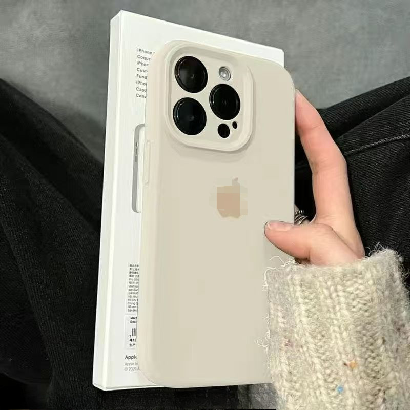 Ốp Điện Thoại Silicon Màu Hồng Dopamine Thích Hợp Cho IPhone 17 16 15 14 13 12 11 Pro Max Air Plus 16E Ốp lưng