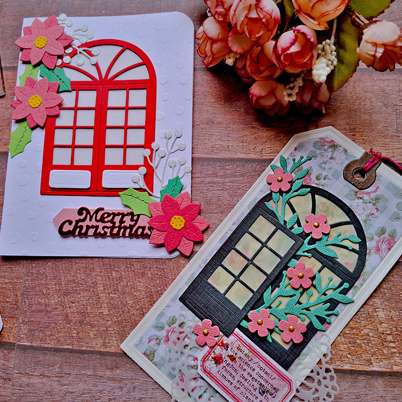 Khuôn Cắt Thép Carbon Độc Quyền Dập Nổi & Khắc Axit DIY Cho Scrapbook Và Sổ Tay