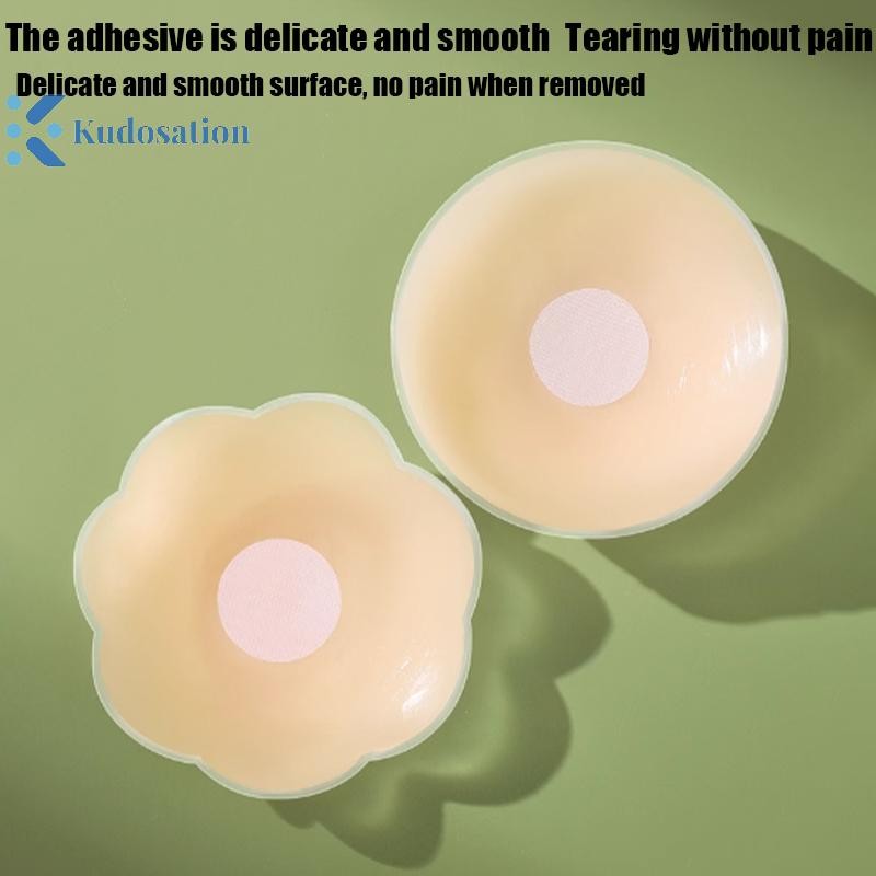 Kudosation Phụ Nữ Chống Phơi Bày Miếng Dán Núm Vú Dán Áo Ngực Vô Hình Chống Va Đập Miếng Dán Ngực Siêu Mỏng Miếng Dán Ngực