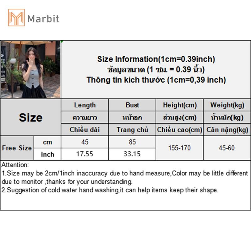 Marbit Mùa Hè Nữ Ngọt Ngào Gợi Cảm Ba Chiều Nơ Dây Không Tay Ôm Dệt Kim Camisole Mới