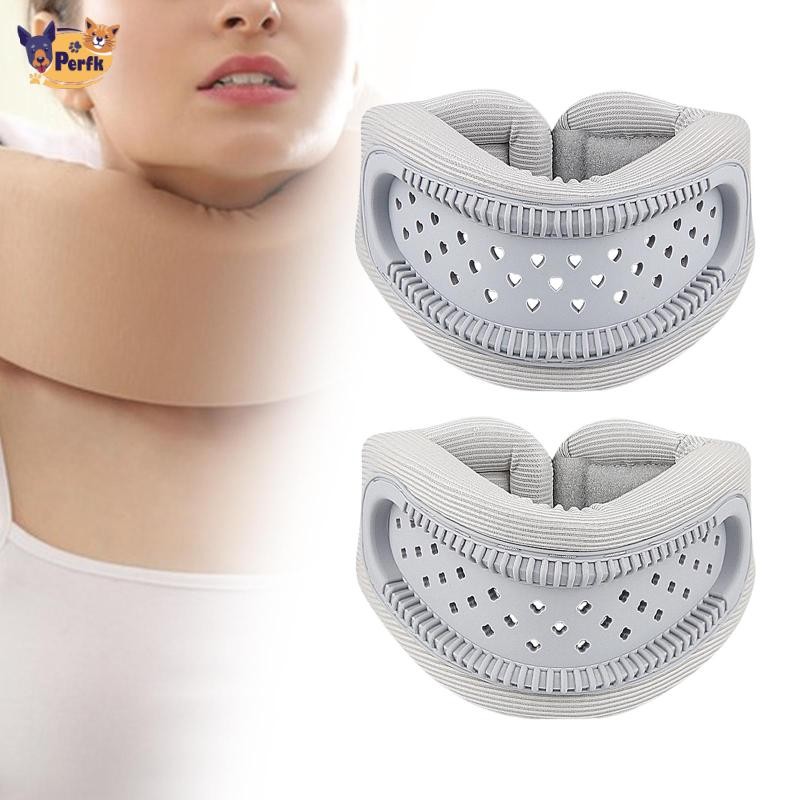 Nẹp cổ mềm, hỗ trợ cổ, di động, nhỏ gọn, dành cho nữ và nam giới, để ngủ trong văn phòng