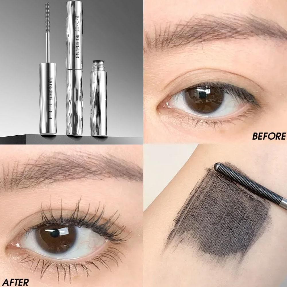 Mascara ống thép không thấm nước lâu trôi Mascara tự nhiên trang điểm mắt Q8y9