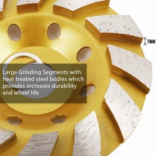 Đĩa Mài Sàn Bê Tông 100mm - Đá Mài, Lưỡi Mài, Chén Mài, Nhiều Hạt Mài, Chống Mài Mòn