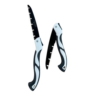 Combo 2 Cưa Cành Gấp Gọn Cầm Tay, Cưa Gỗ Cầm Tay Thép Đen Dài 54cm