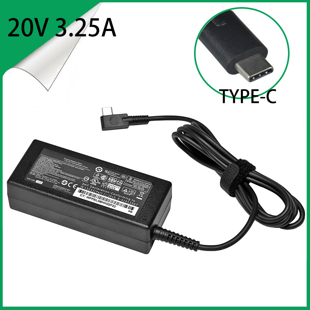 65w Loại USB C Adapter AC Sạc Cho Laptop HP Elite X2 1012 G1 G2 TPN ...