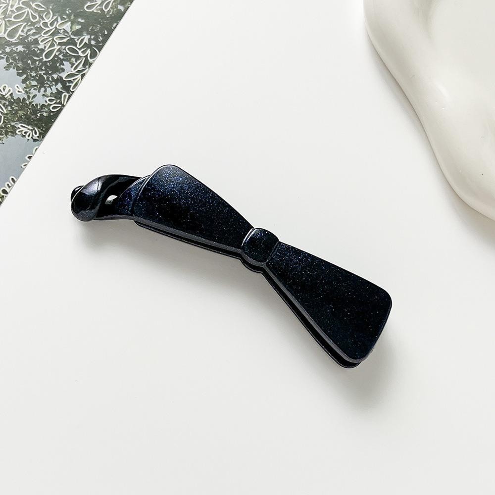 Jvsub Banana Big Clip, Giá đỡ đuôi ngựa thời trang Flash mịn, Phụ kiện Hàn Quốc Nơ Kẹp tóc màu trơn Nữ