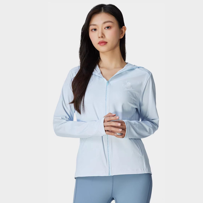 Ảnh CAMEL CROWN Nữ Chống Nắng Ngoài Trời Upf50 Sợi Nguyên Bản Nhanh Khô Chống Nắng Áo Khoác Da 3