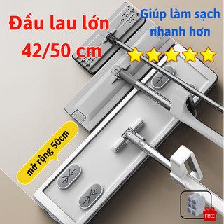 Cây lau nhà vắt tự động thông minh Bunnies lau 360 độ thấm hút tốt dễ dàng vệ sinh tiện lợi