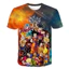 Mùa Hè 2024 Dragon Ball Z Trẻ Em Mới Ngộ nghĩnh Hoạt Hình 3D In Hình Áo Thun Trẻ Em Quần Áo Nam Nữ Tay Ngắn Thời Trang