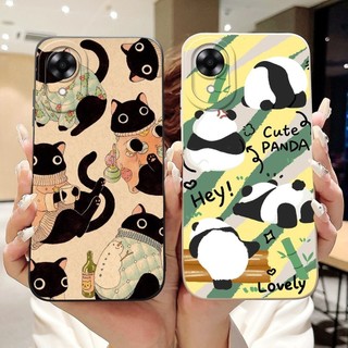 Ốp Lưng Cho OPPO A17K TPU Mềm Họa Tiết Hoa Thời Trang Silicon Bảo Vệ Camera Vỏ Điện Thoại Cho OPPOA17K CPH2471 Vỏ