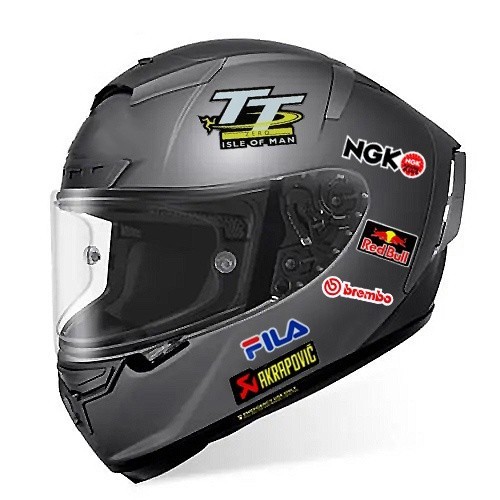Xe Đua Nhà Tài Trợ Miếng Dán Mũ Bảo Hiểm Xe Máy Decal Chống Nước Miếng Dán Xe Hơi Chính Hãng Moto GP Logo