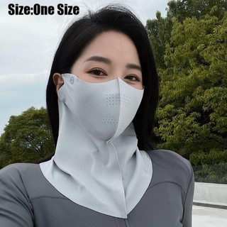 Kem chống nắng SPEETTY, che mặt mỏng thoáng khí Ice Silk, Tấm chắn mặt hàng ngày Chống tia cực tím Xe đạp không dấu vết