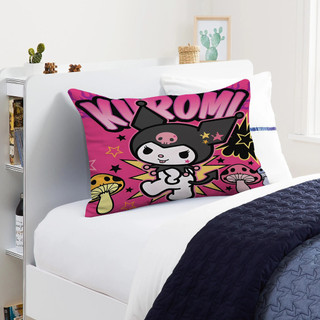 Sanrio Phim Hoạt Hình Kuromi Hình Chữ Nhật Gối Bên In Hình Đệm Polyester Trang Trí Sofa Nhà (Không Có Lõi)