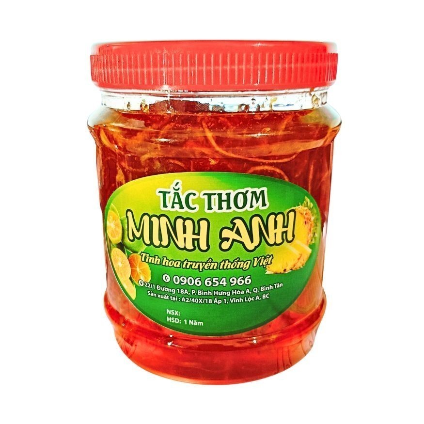 Phát Lộc Tắc thơm xí muội hũ 900g