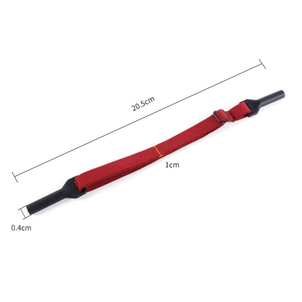 Dây đeo kính thun VVDZA, Dây đeo kính cố định chống trượt có thể điều chỉnh, Phụ kiện kính mắt có thể tháo rời thể thao Dây đeo cổ kính