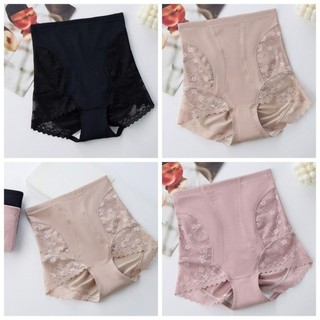 WEETW Ren Hoa Quần Đùi Cao Cấp, Thêu Hoa Shapewear Quần Lót Kiểm Soát Bụng, Thời Trang Body Shaper Giảm Béo Mỏng Sau Sinh Định Hình Quần Lót Nữ