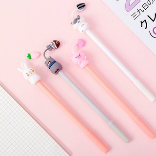 [Mực Đen] Bút Mực Gel Hoạt Hình Hình Thú Kutie Dễ Thương - Bút Mực Gel Ngòi 0.5mm