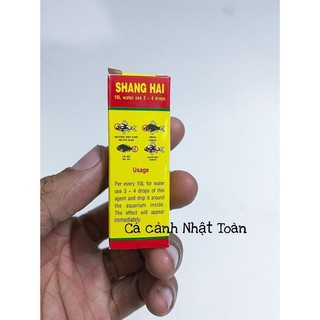 Shanghai mắt mờ lỡ loét nấm sưng miệng đuôi cho cá cảnh