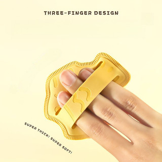 LISHU Bông phấn đánh phấn rời Không đánh phấn Thiết lập siêu mềm Bông phấn phủ dễ thương