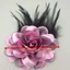 JVSUB Corsage, Phù Hợp Với Áo Len Áo Trang Sức Huy Hiệu Phụ Kiện Trâm Hoa Lớn, Tiệc Cưới Trang Trí Vải Handmade Phụ Kiện Màu Trơn Pin Trâm