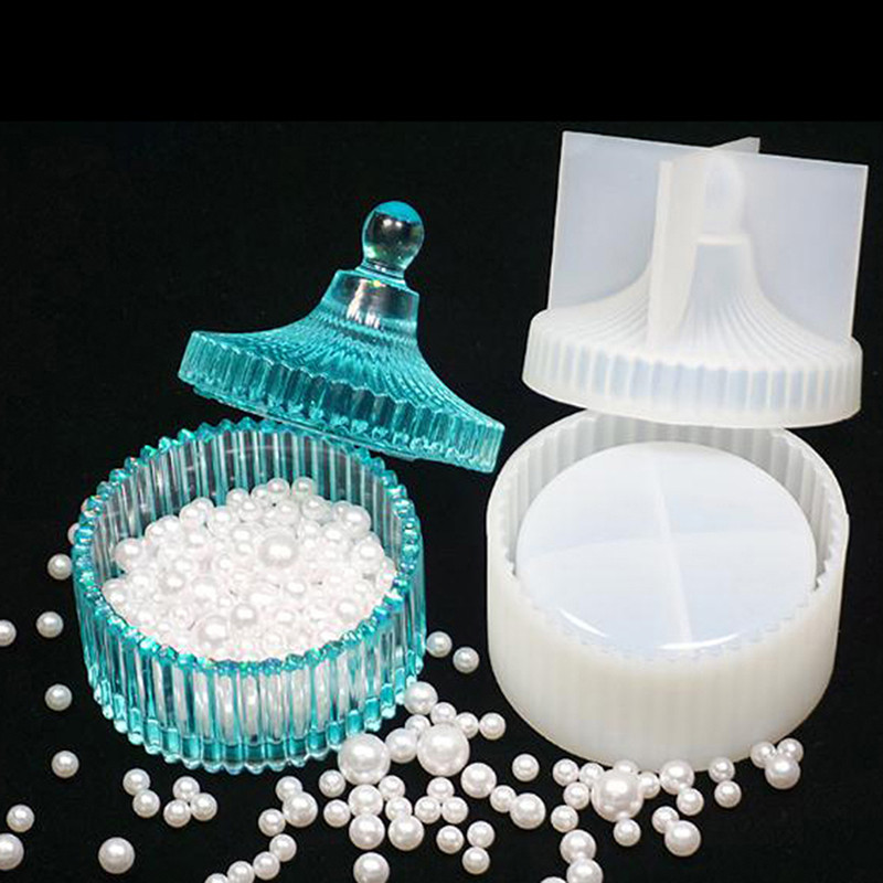 < Beartwo > Hộp hạt trang sức bằng silicon Khuôn nhựa thủ công đẹp
