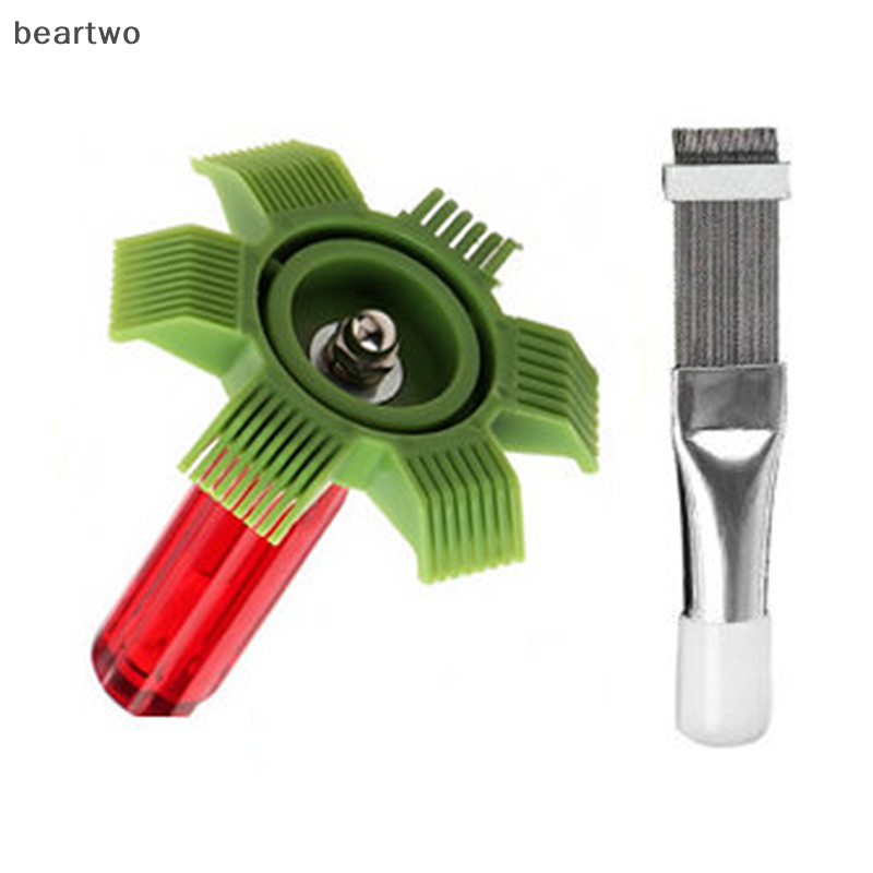 < Beartwo > Bàn chải làm sạch điều hòa vây Bàn chải ngưng tụ tản nhiệt bằng thép không gỉ Đẹp