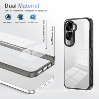Dành Cho Honor 90 Lite Ốp điện thoại Trong Suốt Chống Sốc Sang Trọng Trong Suốt Chống Trầy Xước Ốp điện thoại Vỏ