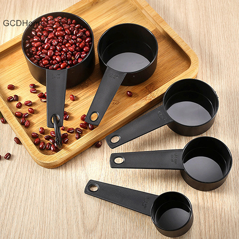 Gcdhome 5 Cái Sáng Tạo Dụng Cụ Đo Nhà Bếp Thìa Đo Muỗng Trà Đường Muỗng Bánh Nướng Bột Cốc Đo Thìa Nhà Bếp HOT